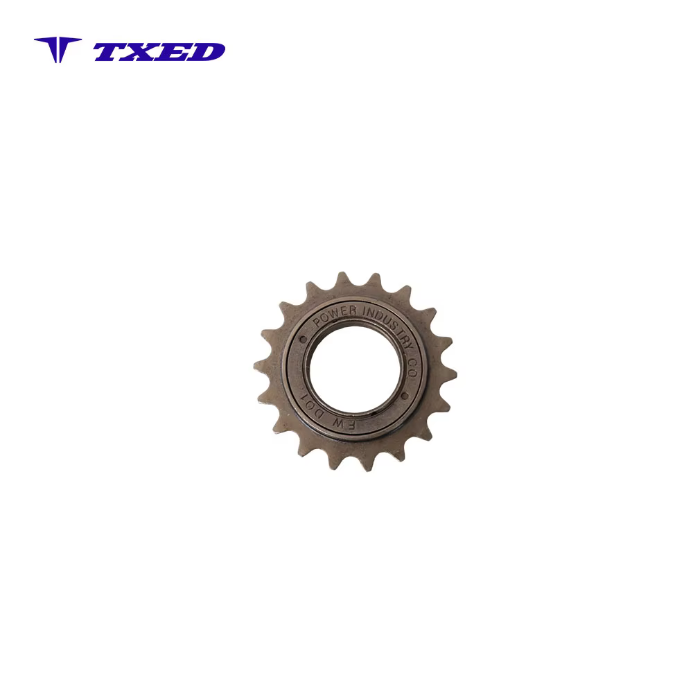18T Single Speed Steel Bicycle Freewheel 4 Slots Sprocket Replacement Drive Part LiMeng FW-D01 detail image 1
