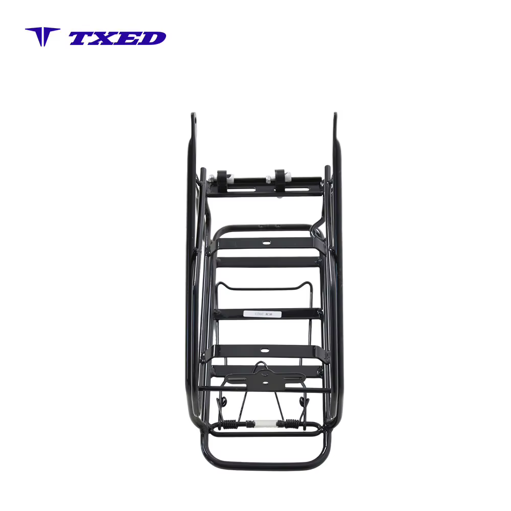20 Inch Bicycle Rear Rack Double Layer Steel Tube Bike Rear Carrier Luggage Cargo Rack for Kids MTB City Bike detail image 5