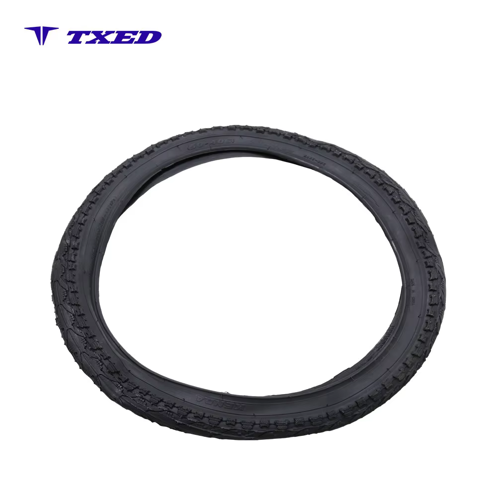20"x1.95 Alloy Wheel V Brake Black Tubeless Tire Durable Rubber Anti-Puncture Strong Grip Smooth Ride for City & Light Off-Road detail image 6