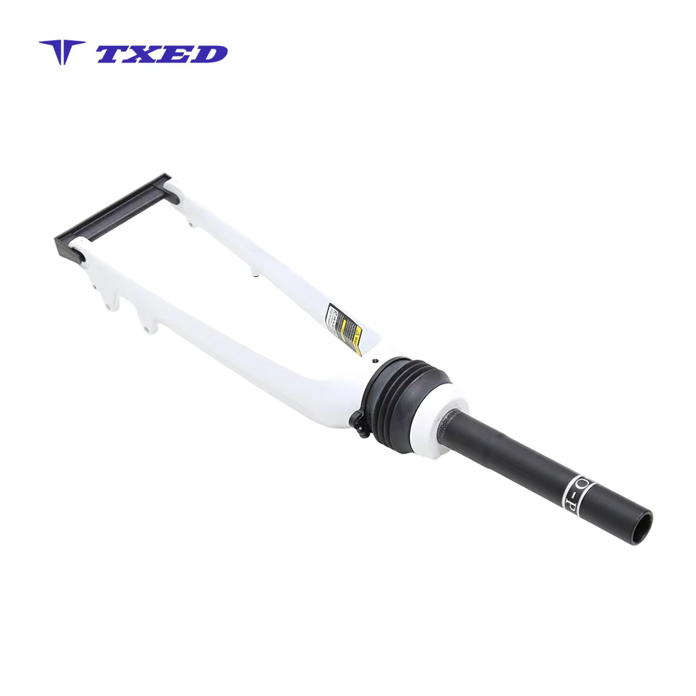 20"x1.95 Aluminum Suspension Front Fork with Coil Spring 100mm Travel for BMX Bikes & E-Bikes-Disc Brake Compatible detail image 3