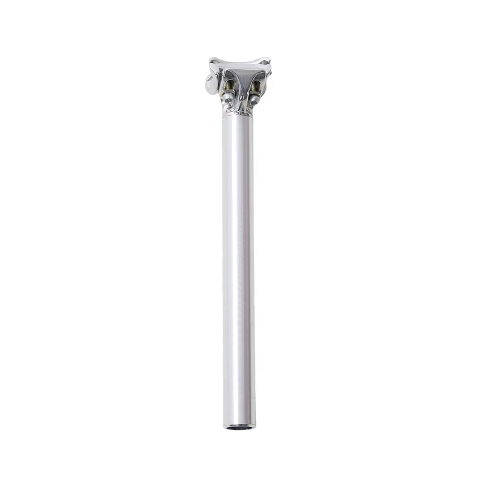 27.2*300mm Adjustable Aluminum Alloy Suspension Seat Post with Clamp Head for Mountain Bikes & Road Bikes