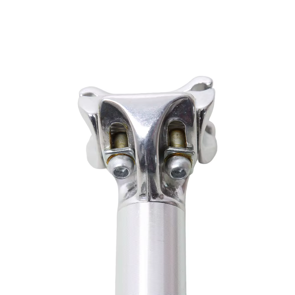 27.2*300mm Adjustable Aluminum Alloy Suspension Seat Post with Clamp Head for Mountain Bikes & Road Bikes detail image 5