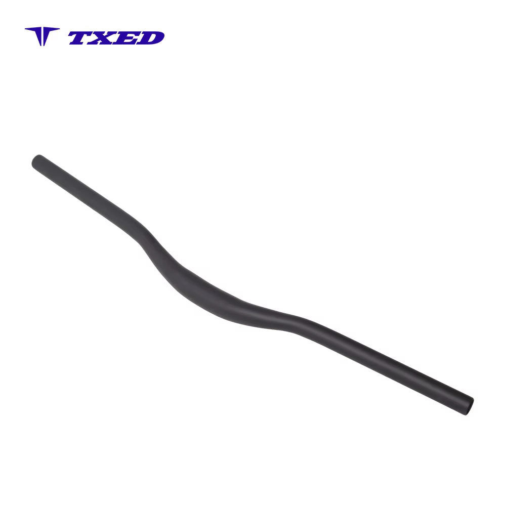 31.8mm Clamp 680mm Length Alloy Riser Bicycle Handlebar With 6 Degree Inner Bend detail image 2