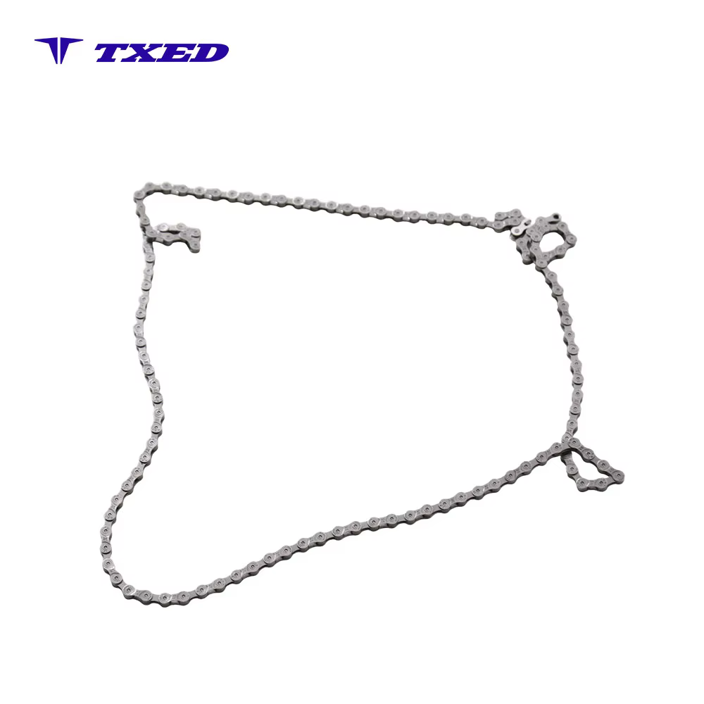 9 Speed Bicycle Derailleur Chain 1/2"x11/128" 120 Links Bike Chain With Locating Pin for Bicycle Cycling Replacement Part detail image 3