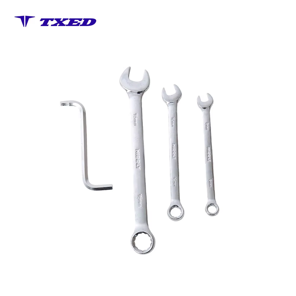 9737 Bicycle Repair Tool Open End & Ring Wrench Dual Use 8mm 10mm 15mm for Bike Assembly detail image 5