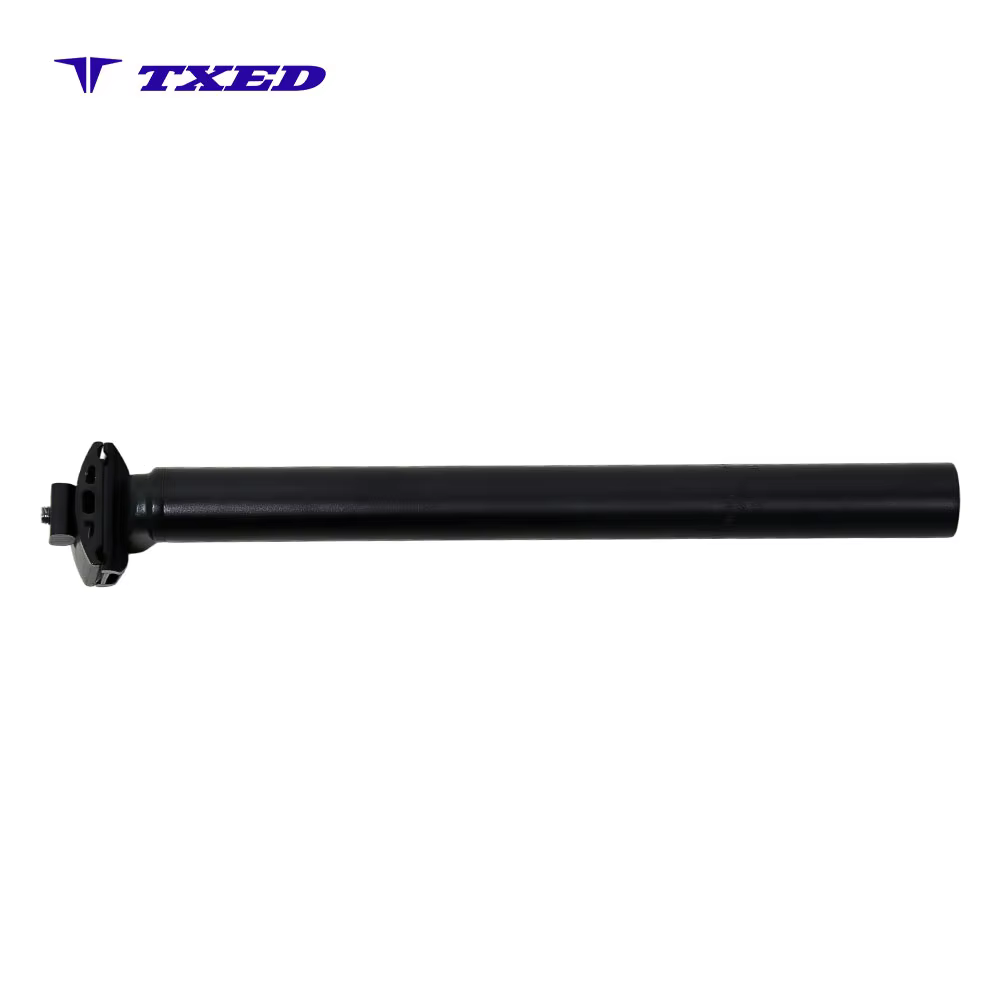 Alloy Seat Post 30.8x350mm with Clamp Black SM-2200 for Bicycle/E-Bike No Suspension detail image 2