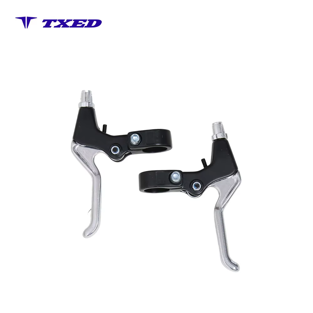 Aluminum Alloy 2-Finger Adjustable Bike Brake Lever with Easy Installation Universal for MTB Road Bike E-Bike & Kids' Bikes detail image 2