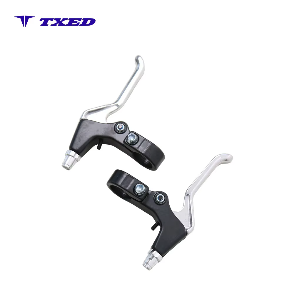 Aluminum Alloy 2-Finger Adjustable Bike Brake Lever with Easy Installation Universal for MTB Road Bike E-Bike & Kids' Bikes detail image 3