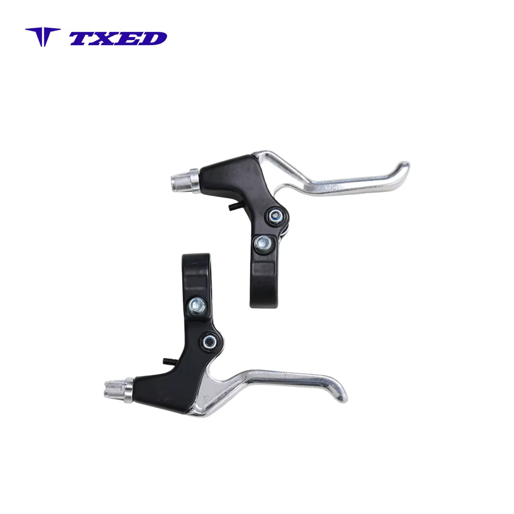Aluminum Alloy 2-Finger Adjustable Bike Brake Lever with Easy Installation Universal for MTB Road Bike E-Bike & Kids' Bikes detail image 4