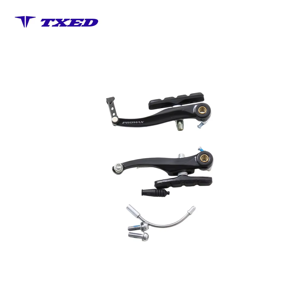 Aluminum Alloy MTB Folding Bike Front Rear V-Brake Levers Cycling Replacement Parts with 108MM Brake Arm Length detail image 3
