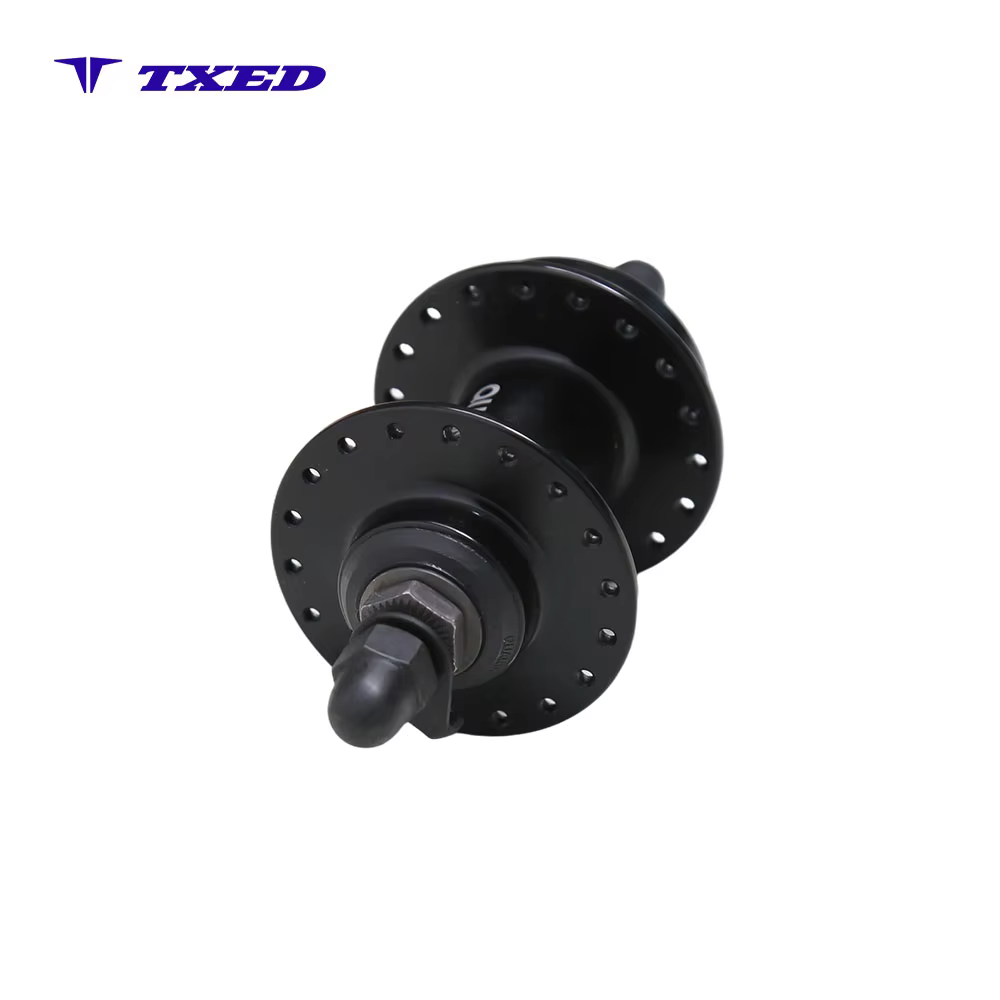Aluminum Front Hub Disc Brake 36H Spoke Hole 13g Gauge Quick Release Axle Safety Hook Cap Nut Sealed Design Factory detail image 3