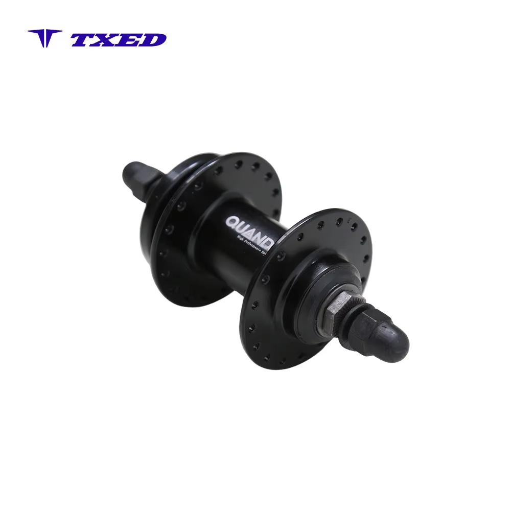 Aluminum Front Hub Disc Brake 36H Spoke Hole 13g Gauge Quick Release Axle Safety Hook Cap Nut Sealed Design Factory detail image 4