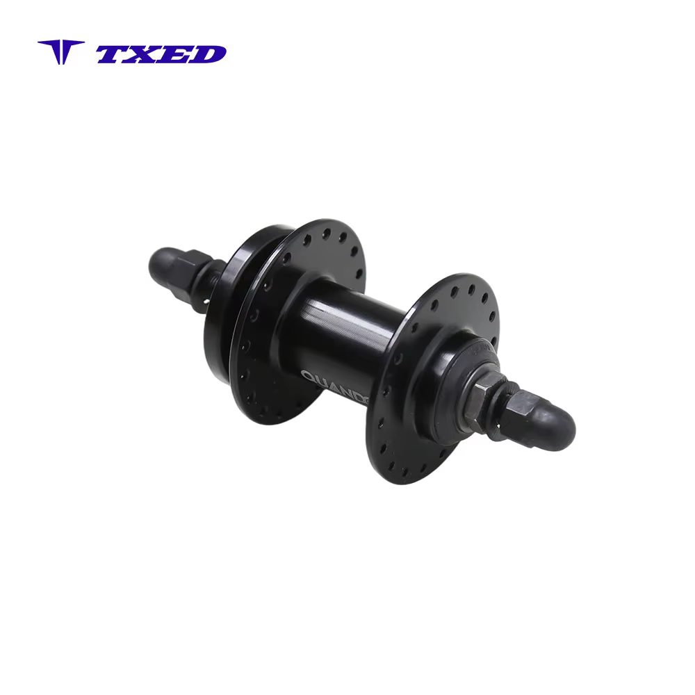 Aluminum Front Hub Disc Brake 36H Spoke Hole 13g Gauge Quick Release Axle Safety Hook Cap Nut Sealed Design Factory detail image 6