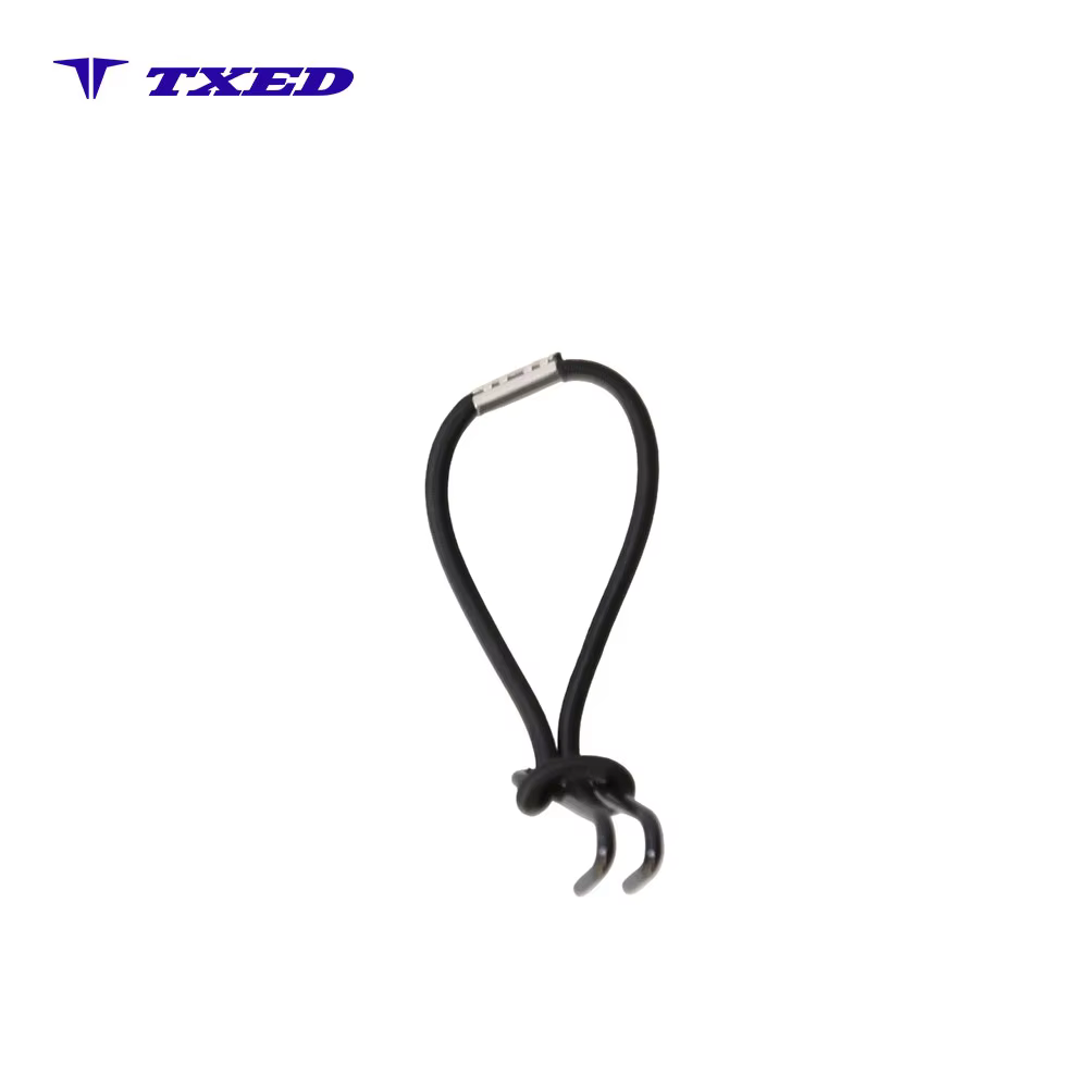 Bicycle Elastic Backpack Hook, Elastic Bungee Cord Hook for E-bike Cycling Bag Luggage Fixing detail image 1
