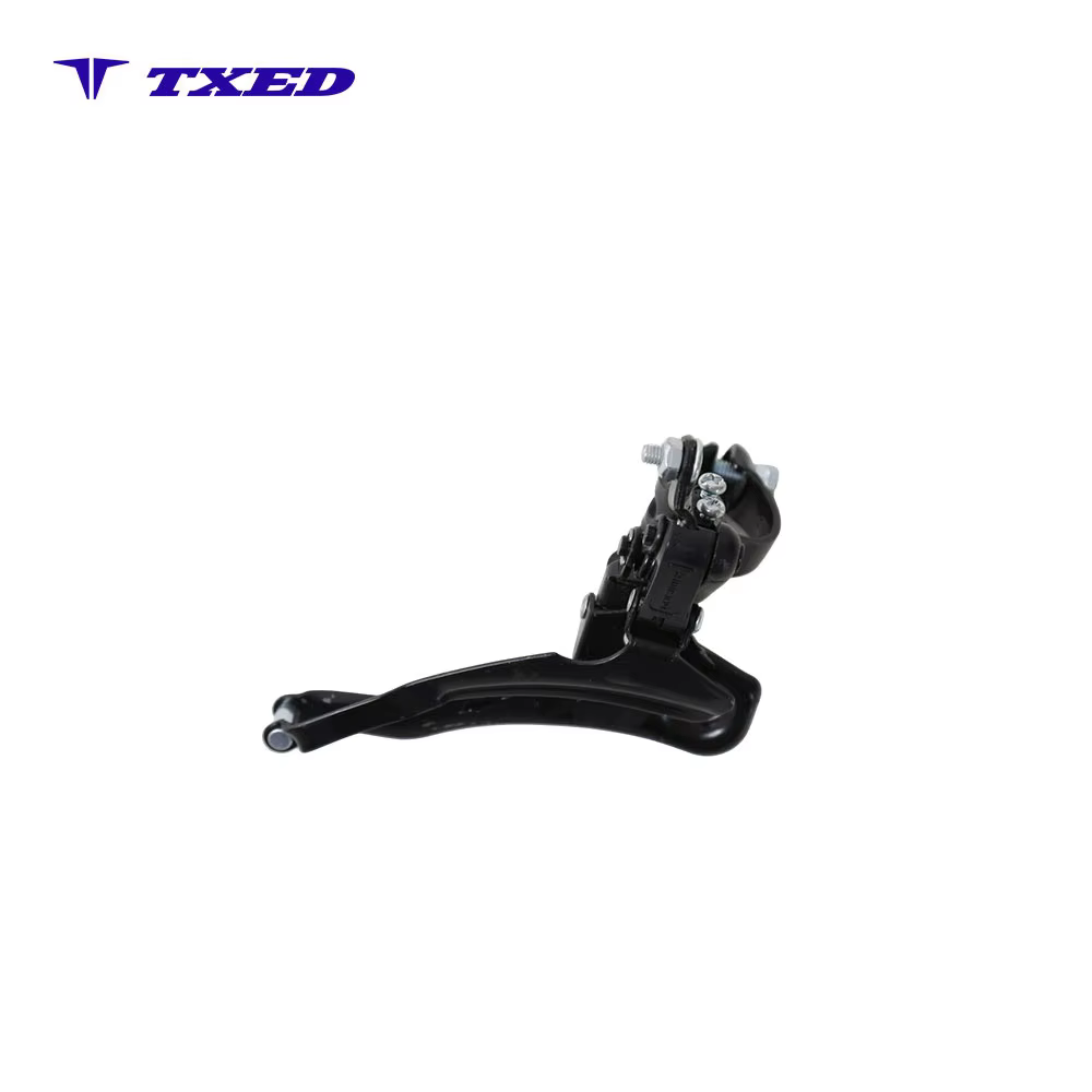 Bicycle Front Derailleur 3 Speed Aluminum Alloy Clamp Type MTB City Bike Front Gear Shifter Replacement Cycling Parts detail image 1