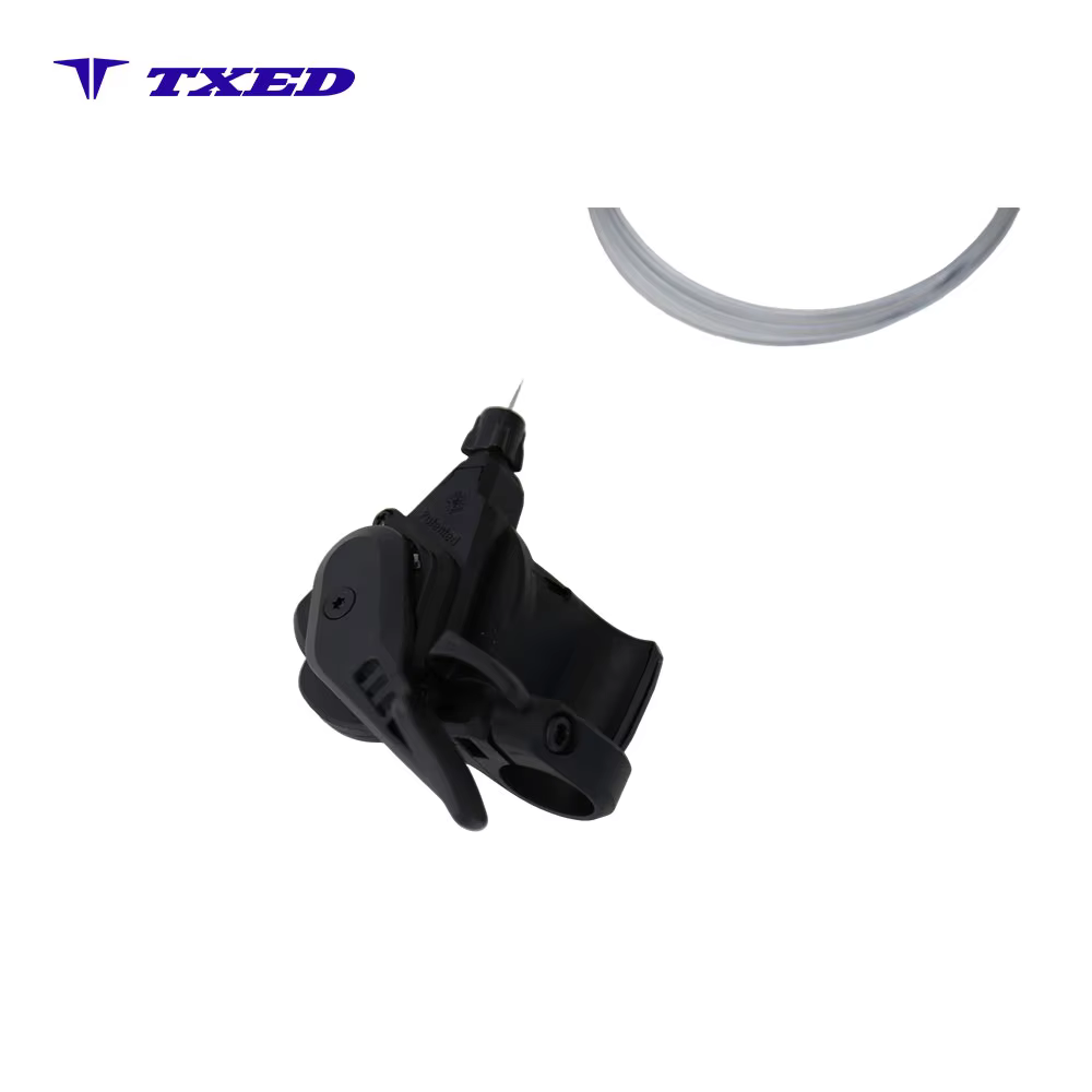 Bicycle Right Shift Lever 7 Speed 2-Finger Forged Aluminum Mineral Oil Black MTB Road City Bike Gear Handlebar Control detail image 6