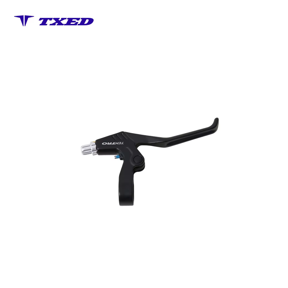 Bicycle Lever 22 2mm Aluminum Alloy Durable Three/Four Finger Handlebar Black with for Logo MTB Bike
