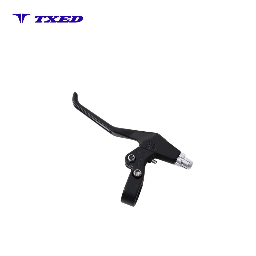 Bicycle Lever 22 2mm Aluminum Alloy Durable Three/Four Finger Handlebar Black with for Logo MTB Bike detail image 3
