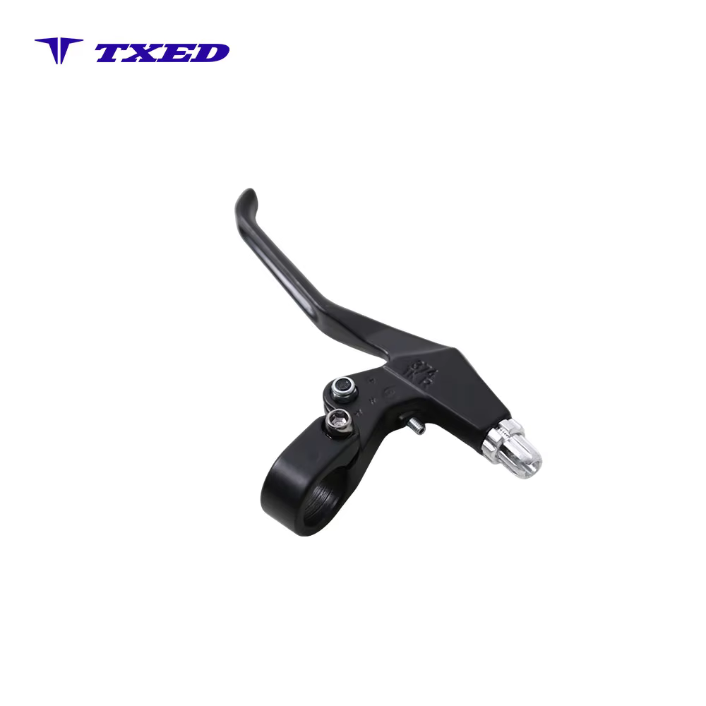 Bicycle Lever 22 2mm Aluminum Alloy Durable Three/Four Finger Handlebar Black with for Logo MTB Bike detail image 4