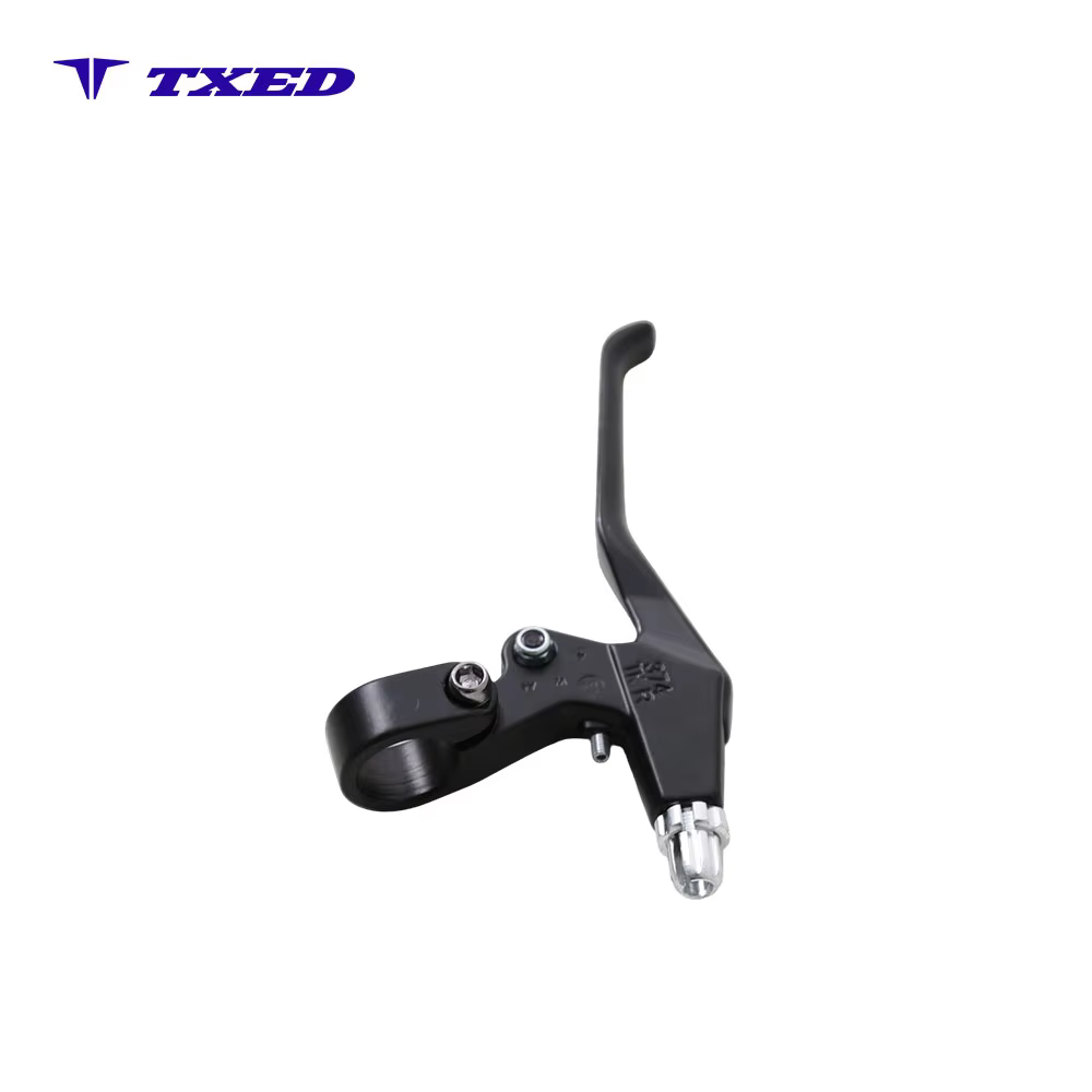 Bicycle Lever 22 2mm Aluminum Alloy Durable Three/Four Finger Handlebar Black with for Logo MTB Bike detail image 5