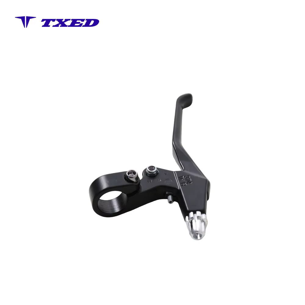 Bicycle Lever 22 2mm Aluminum Alloy Durable Three/Four Finger Handlebar Black with for Logo MTB Bike detail image 6