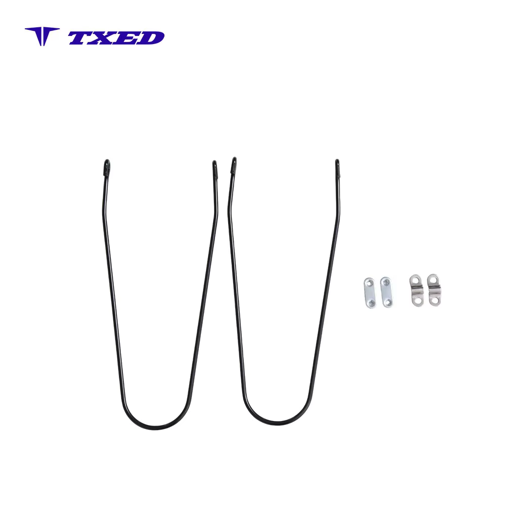 Black Aluminum Alloy Bicycle Mudguard Stay for 20" Bikes, Fender Support for 56mm Wide Mudguards detail image 3
