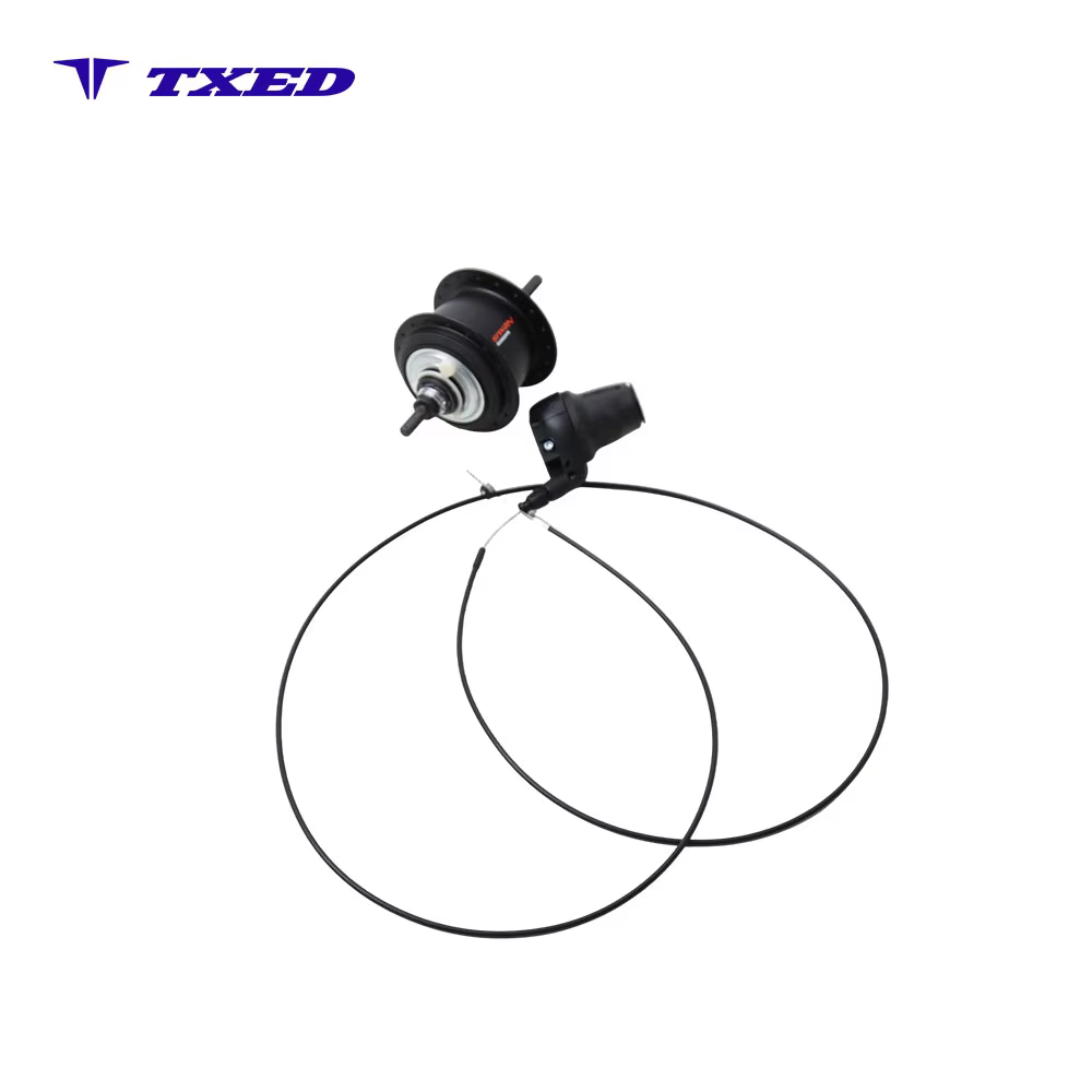 Black Color Steel Adjustable Rear Hub Internal 8-Speed Gear Hub Twist Shifter Complete Accessories for Bicycle/Electric detail image 1