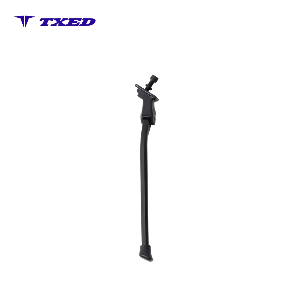Xianghua XH311 Black Sprayed Rustproof Carbon Steel Single Bike Side Stand Replacement Fit 24/26 Inch Commuter Bicycle Kickstand