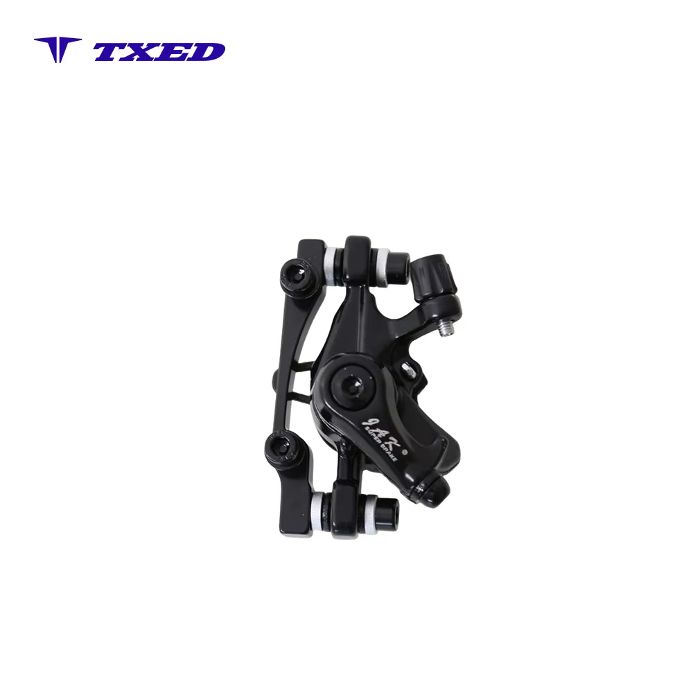 Black YaKe JAK-8R Steel Caliper Brake Mountain Bike Rear Disc Brake with M5/M6 Screws detail image 1