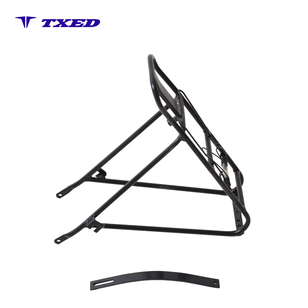 Carrier 26" Bike Luggage Rack Aluminum Alloy Bicycle Rear with Reflective Strip for MTB and City Bikes