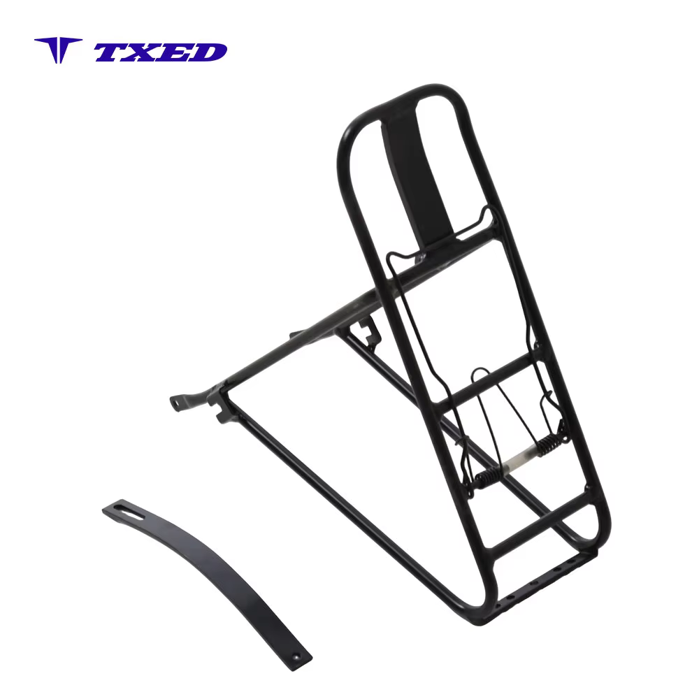 Carrier 26" Bike Luggage Rack Aluminum Alloy Bicycle Rear with Reflective Strip for MTB and City Bikes detail image 1