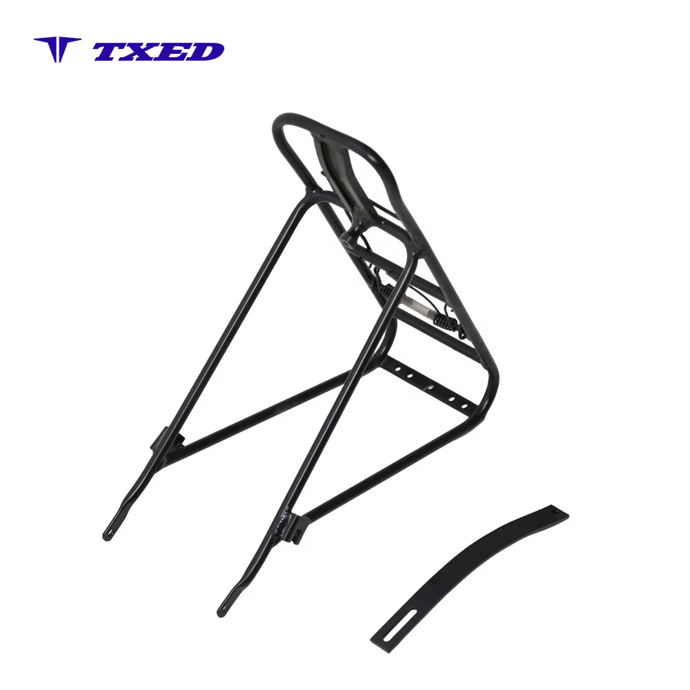 Carrier 26" Bike Luggage Rack Aluminum Alloy Bicycle Rear with Reflective Strip for MTB and City Bikes detail image 3