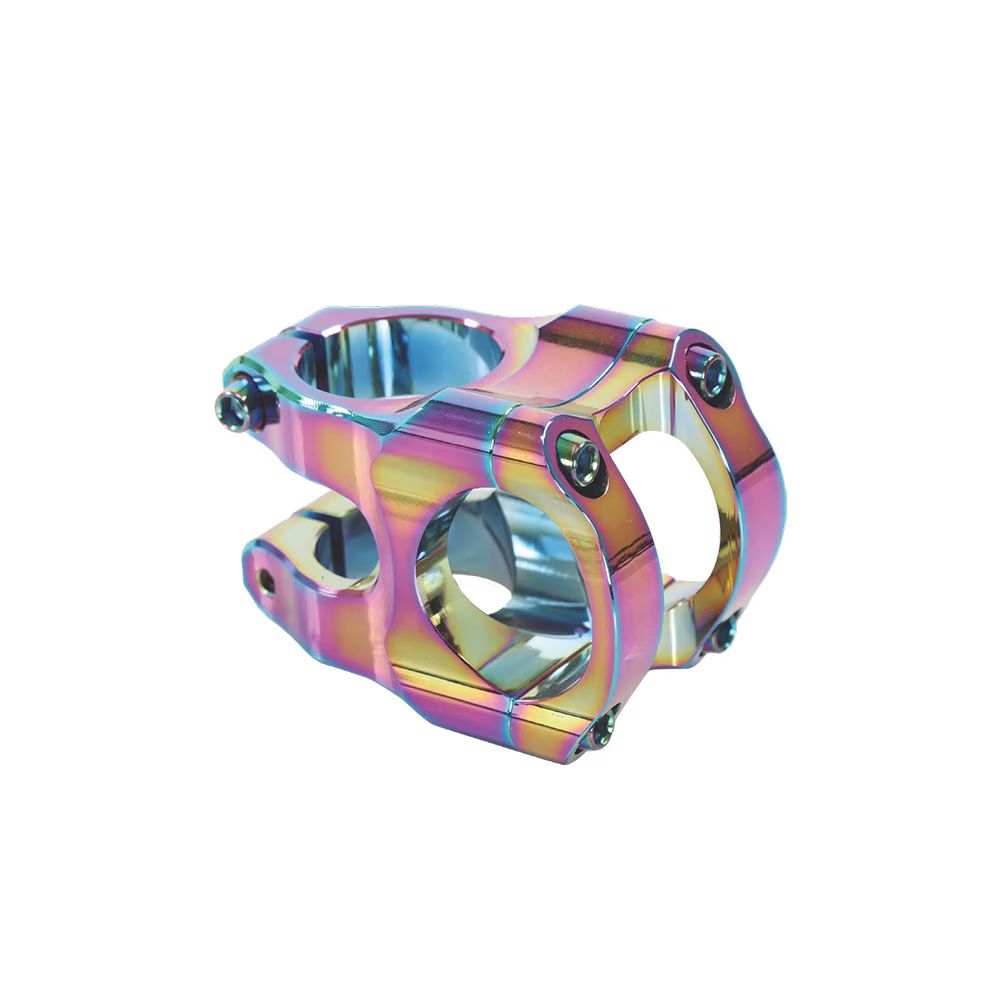 CNC Aluminum Mountain Bike Stem Multi Color Anodized Bicycle Handle Stem for E-bike Repair Wholesale detail image 1