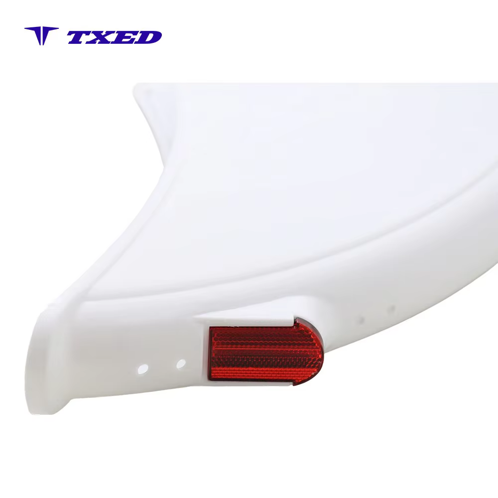 Customized JiaWei DIO-FF-TW-001 Shared Bike Rear Fender 26 Inch Mudguard Net Tail Light Hole Lock Opening Modified 11cm Extra detail image 2