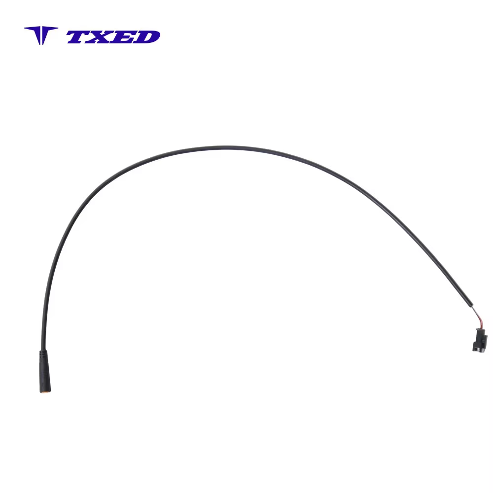 Dashi TXED01 Electric Bicycle Sensor Cable 550mm 2 Core Copper Wire PVC Insulation Waterproof Signal for E-bike Speed Hall PAS