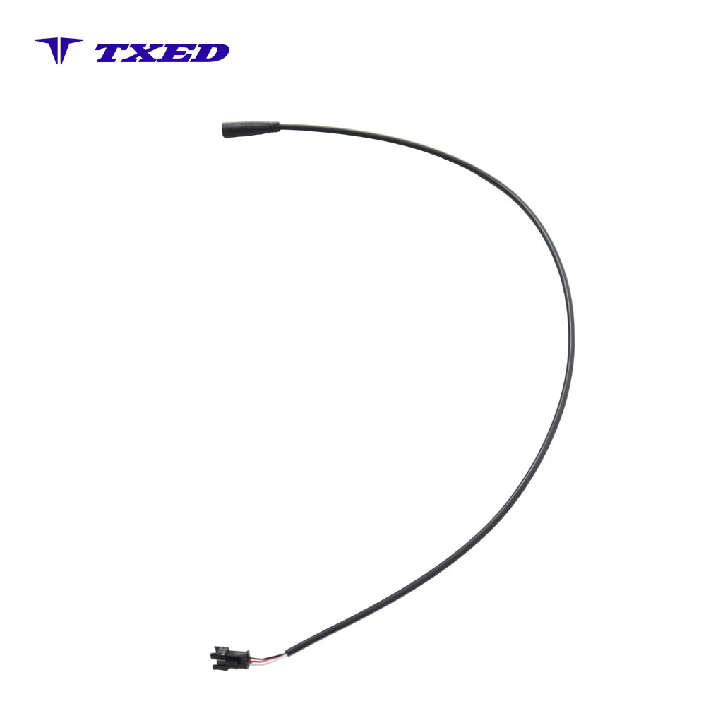 Dashi TXED01 Electric Bicycle Sensor Cable 550mm 2 Core Copper Wire PVC Insulation Waterproof Signal for E-bike Speed Hall PAS detail image 4