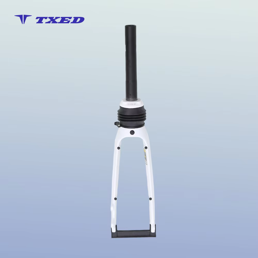 Durable 20x1.95 Threadless Suspension Fork 30mm 100mm Coil Mg Alloy Legs for Disc Brake Systems BMX 27.5