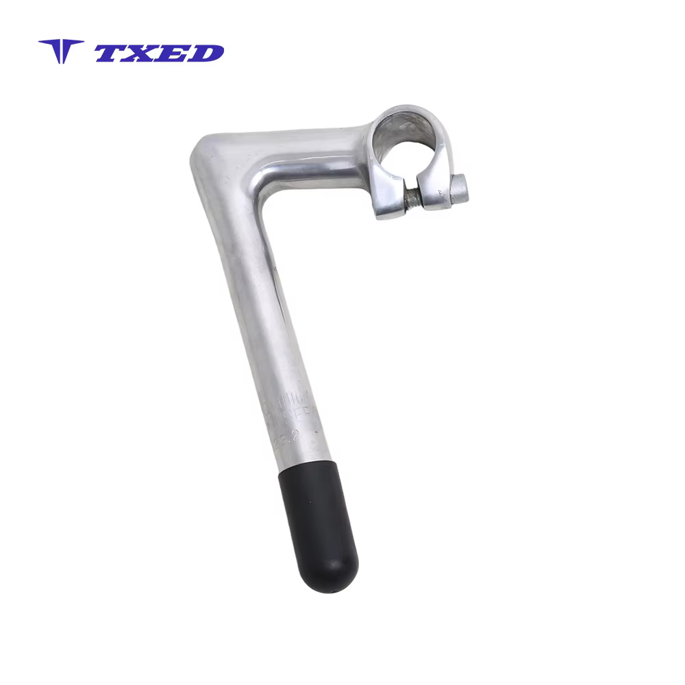 Durable Aluminum Mountain Bike Stem Silver Classic Handle Adjustable Light Weight 15-25mm detail image 3
