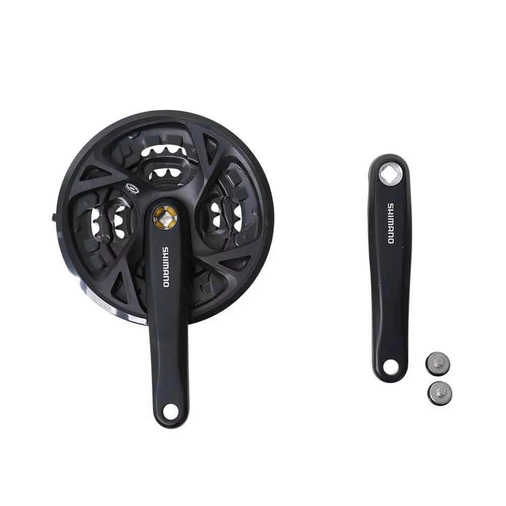 Durable for Aluminum Alloy Crank Set 170mm 44-32-22T 9-Speed Mountain Bike Triple Chainset