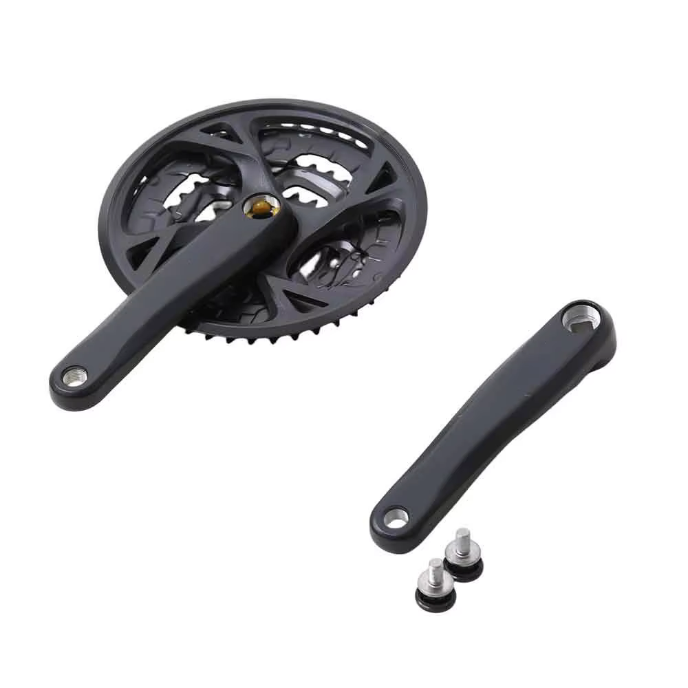 Durable for Aluminum Alloy Crank Set 170mm 44-32-22T 9-Speed Mountain Bike Triple Chainset detail image 2