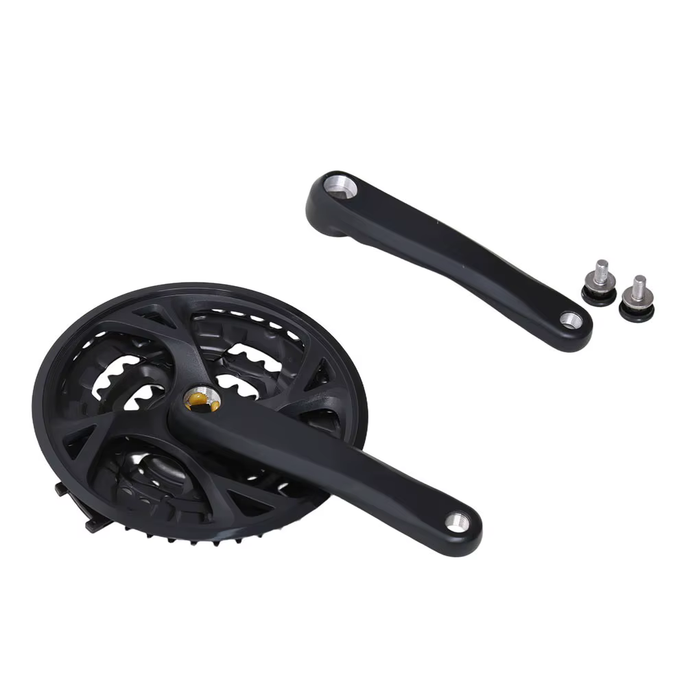 Durable for Aluminum Alloy Crank Set 170mm 44-32-22T 9-Speed Mountain Bike Triple Chainset detail image 3