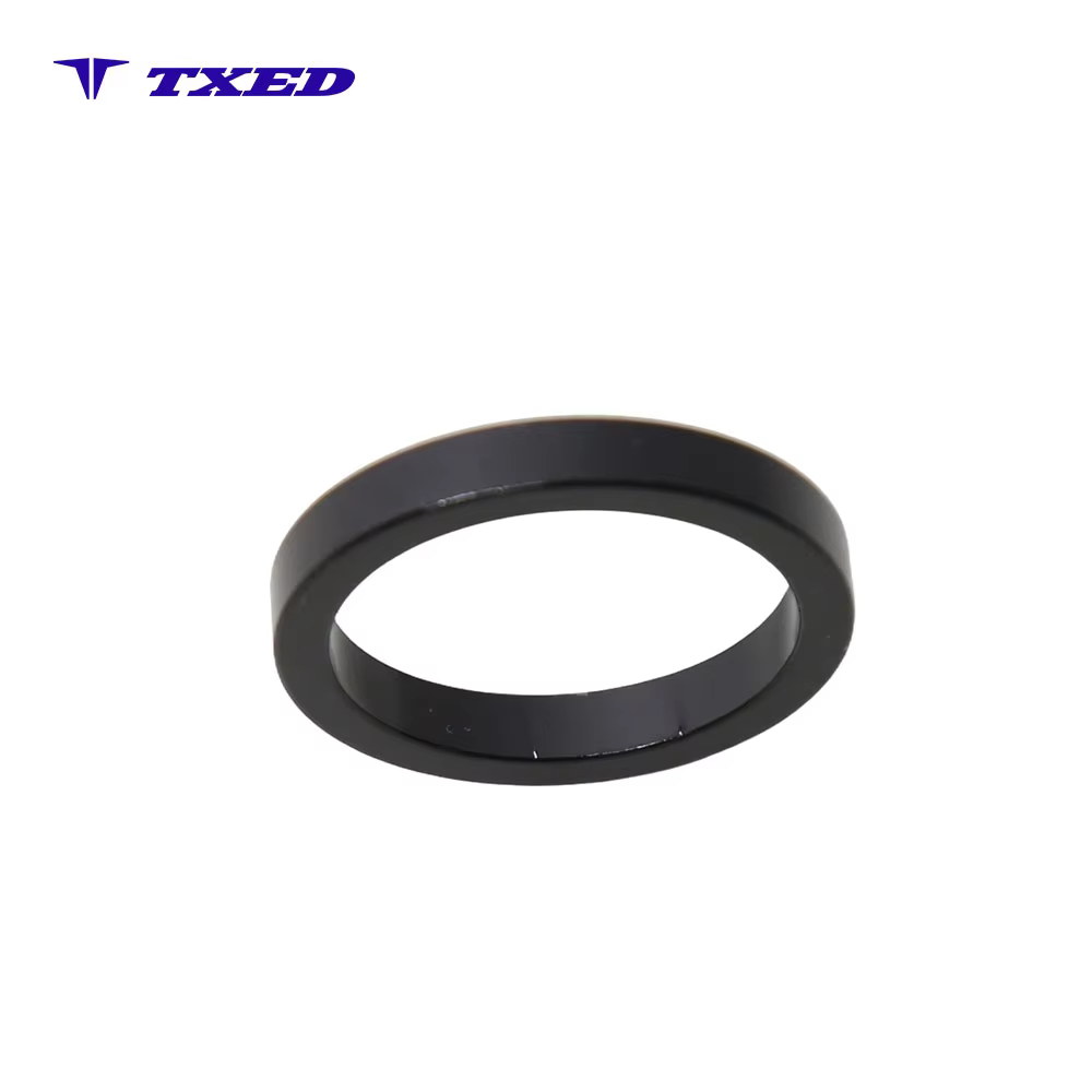 Durable Lightweight 28.6mm X 51mm Aluminum Alloy Black Bicycle & Electric Bike Adjustment Ring detail image 6