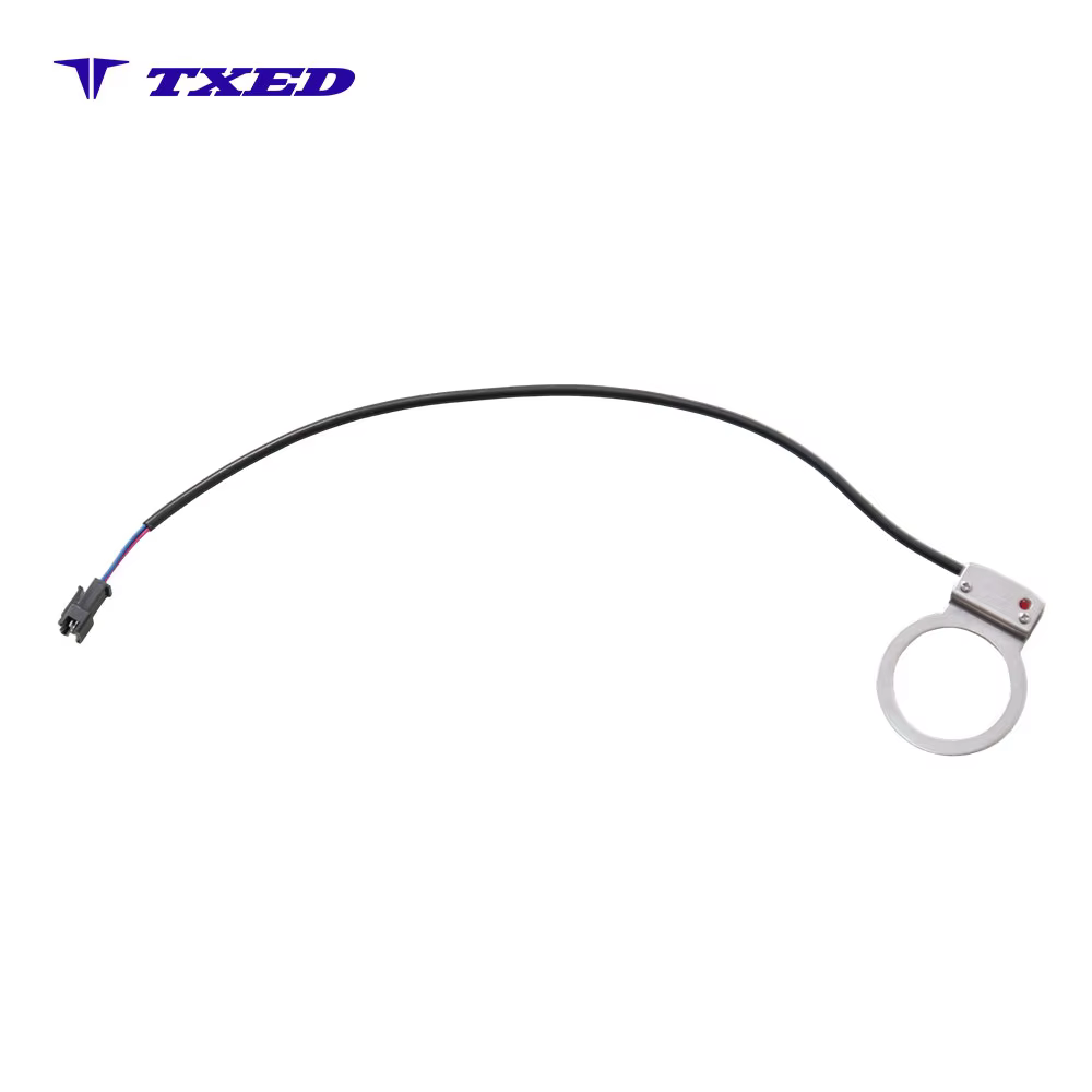 Electric Bicycle Brushless Motor Steel Non-magnetic PAS Sensor 300mm Wire Bottom Bracket Pedal Assist Sensor for E-bike detail image 1