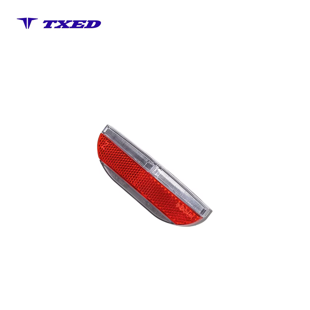 Electric Bicycle Rear Light 6V LED Waterproof PC Material with Switch for Controller
