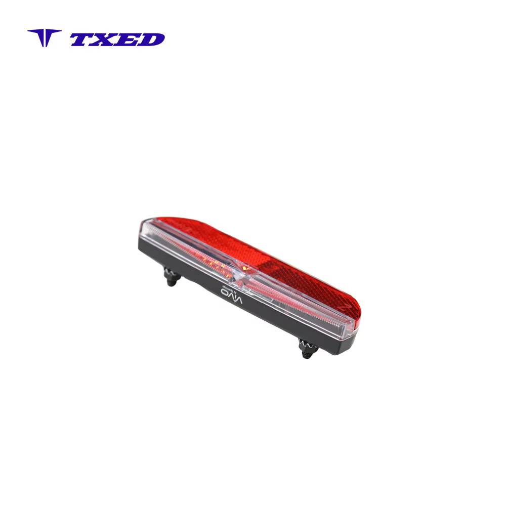 Electric Bicycle Rear Light 6V LED Waterproof PC Material with Switch for Controller detail image 7