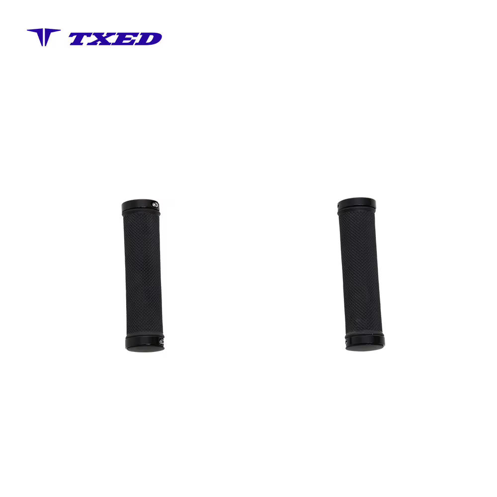 Electric Bike Handlebar Grips Lock on 126mm Non Slip Normal Waterproof for Road Bicycles detail image 3