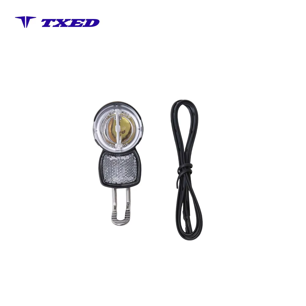 Electric Ebike Front Headlamp 6V LED High Quality with 1M Cable detail image 3