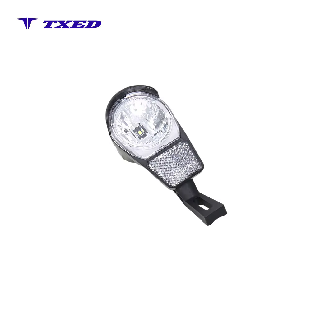 Elegant SPANNINGA High Quality Eco-Friendly E-bike Headlamp 36V with Black Bracket Front Light XE 36V detail image 2