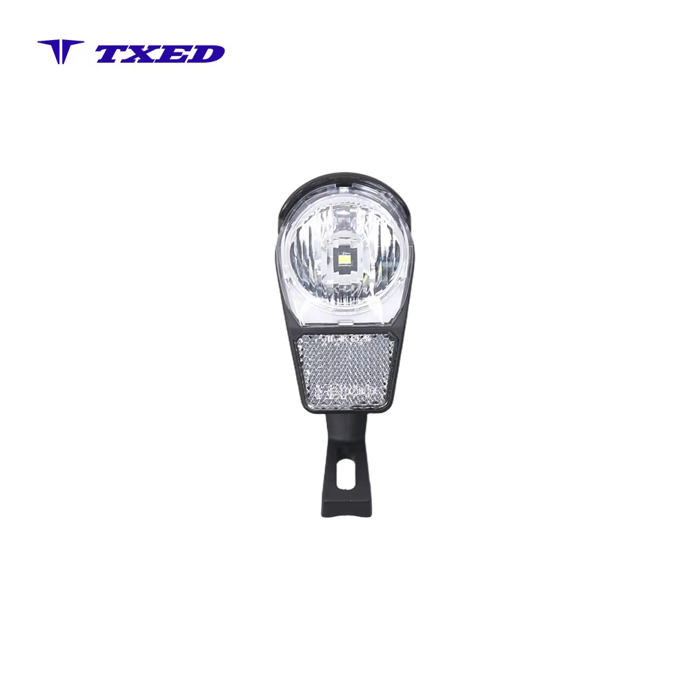 Elegant SPANNINGA High Quality Eco-Friendly E-bike Headlamp 36V with Black Bracket Front Light XE 36V detail image 3