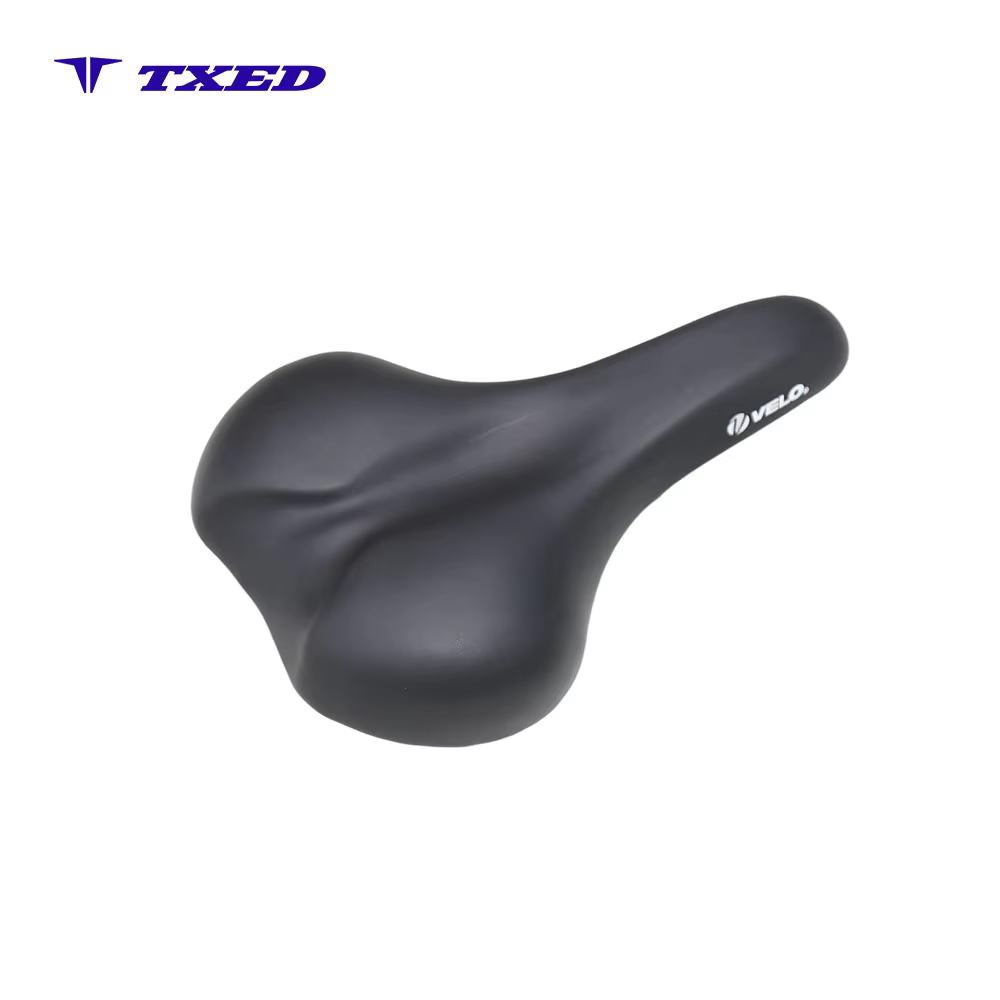 Ergonomic Breathable Leather Shock Absorption Seat Bicycle Saddle for Mountain Bikes Unisex Adults All Seasons detail image 4